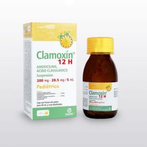 CLAMOXIN 12H 200 MG SUSP 40 ML