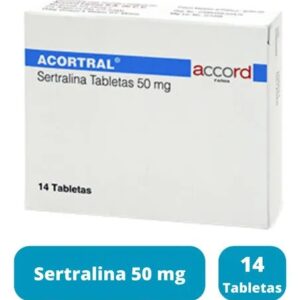 ACORTRAL 50 MG TBLS C/14