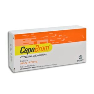 CEPOBROM 500 MG CAP C12