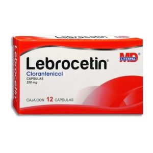 LEBROCETIN 250 MG CAP C/12