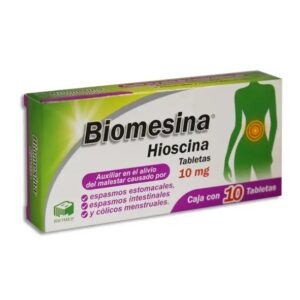 BIOMESINA GRAGEAS 10 MG C/10