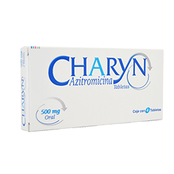 CHARYN AZITROMICINA 500 MG TAB C4