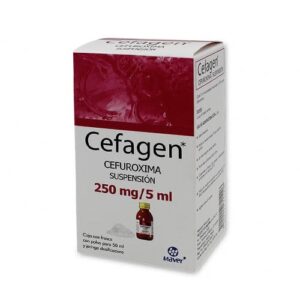CEFAGEN 250 MG SUSP 50 ML