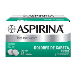 ASPIRINA 500MG TAB C40