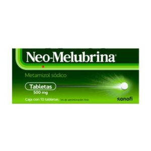NEOMELUBRINA 500MG TAB C10