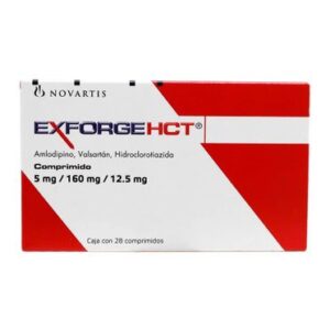 EXFORGE HCT5/160/12 5MG COM C28