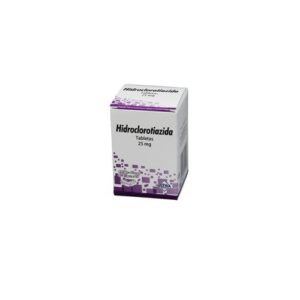 HIDROCLOROTIAZIDA TAB 25 MG C/20
