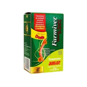 FARMIVER JR 200/400 MG SUSP 20 ML