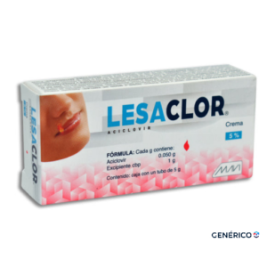 LESACLOR ACICLOVIR CREMA C/5 GR