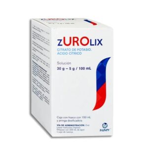 ZUROLIX 30/5 GR/100ML SOLUC 150 ML