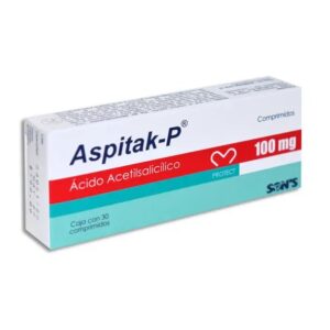 ASPITAK-P ACIDO ACETIL 100 MG TAB C30