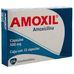 AMOXIL CAP 500 C/12