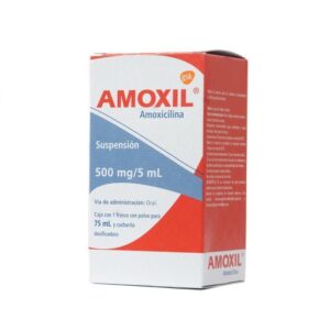 AMOXIL SUSP 500 MG 75 ML