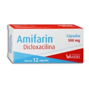 AMIFARIN DICLOXACILINA CAP 500 MG CAP /12