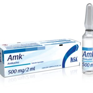 AMK AMIKACINA 500MG AMP 2ML C1