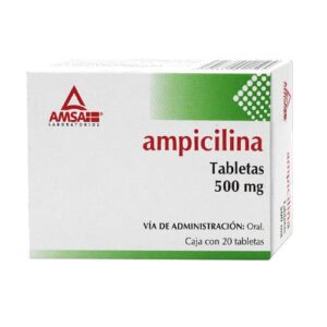 AMPICILINA 500 MG TAB C20
