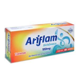 ARIFLAM GRAGEAS 100 MG C/20