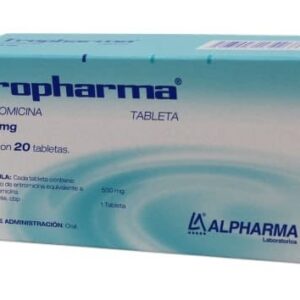 TROPHARMA ERITROMICINA  500 MG TAB C20