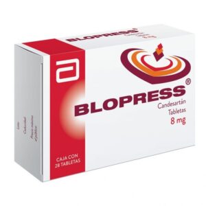 BLOPRESS 8MG TAB C28