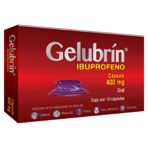 GELUBRIN IBUPROFENO CAPS 400 MG C/10