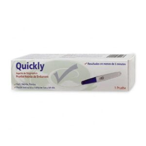 QUICKLY PRUEBA DE EMBARAZO TIPO PLUMA C/1