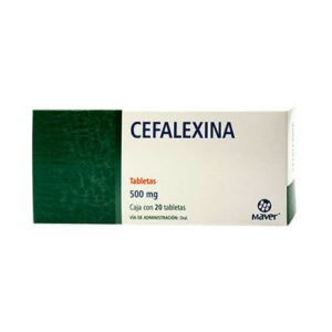 CEFALEXINA 500 MG TAB C20