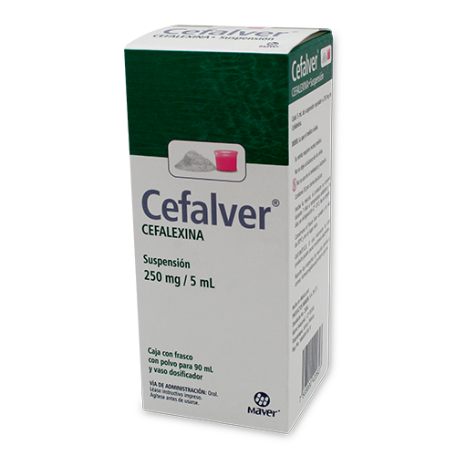 CEFALVER 250 MG SUSP 90 ML
