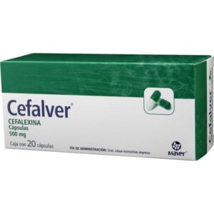 CEFALVER 500 MG CAP C20