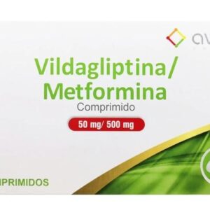 VILDAGLIPTINA/METFORMINA 50/500 TBLS C/60