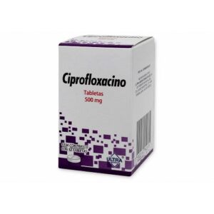 CIPROFLOXACINO 500 MG TAB C12