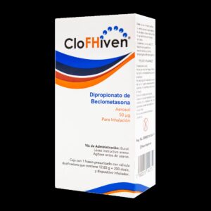 CLOFHIVEN BECLOMETASONA  200 DOSIS 50 MCG/12.80G