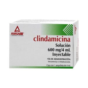 CLINDAMICINA INY 600 MG C1