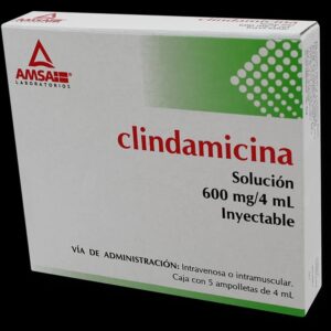 CLINDAMICINA INY 600 MG C5