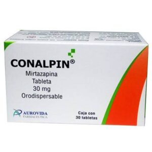 MIRTAZAPINA CONALPIN 30MG TAB C/30 *AUR*