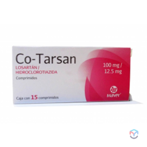 CO-TARSAN TAB 100/12.5 MG C/15