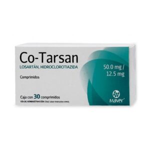 CO-TARSAN TAB 50/12.5 MG C/30