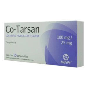 CO-TARSAN TAB 100/25 MG C/15