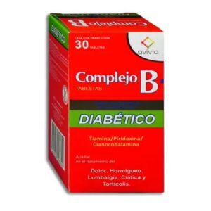 COMPLEJO B DIABETICO 30 TAB 100/5/.05