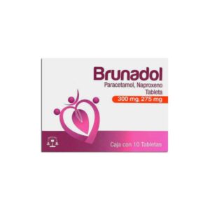 BRUNADOL TBLS NAPROXENO/PARACETAMOL 275/30 C/10