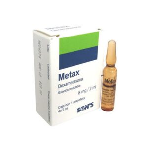 METAX 8MG/2 ML DEXAMETASONA C/1