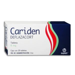 CARIDEN DEFLAZACORT 6MG TBLS C/20