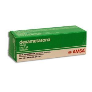 DEXAMETASONA INY 8 MG C/1