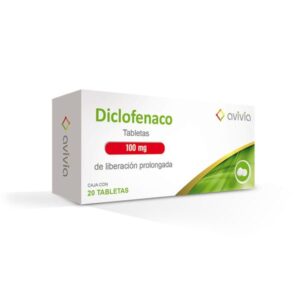 DICLOFENACO 20 TAB 100 MG