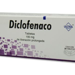 DICLOFENACO GRAGEAS 100 MG C/20