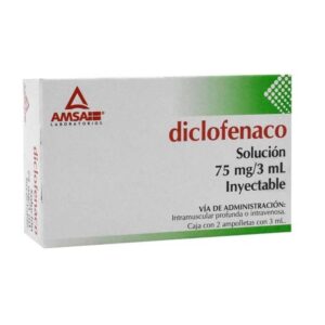 DICLOFENACO INY 75 MG C/2