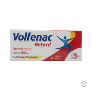 DICLOFENACO VOLFENAC 10MG RETARD C/20 TAB LP