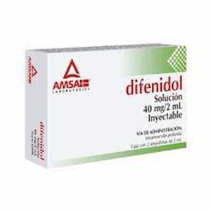 DIFENIDOL INY 40 MG C/2