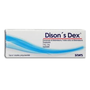 DISONS-DEX INY 5 MG/2 ML C/1