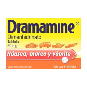 DRAMAMINE 50MG - TAB 24