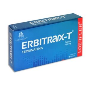 ERBITRAX TBLS C/7 250 MG